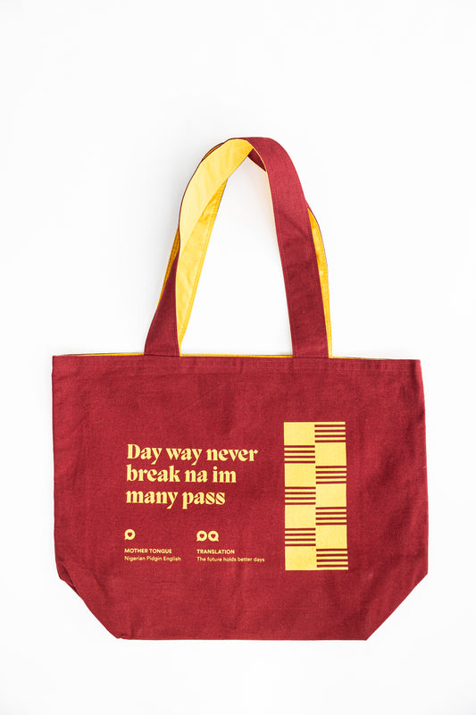 Mother Tongue Tote Bag: Nigerian